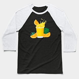 orange juice Baseball T-Shirt